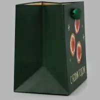 Пакет подарочный &laquo;С Новым годом&raquo;, икра, 14&times;14&times;9 см