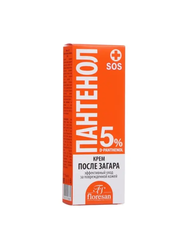 Крем после загара Floresan &laquo;Пантенол SOS&raquo;, 75 мл