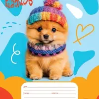 Тетрадь 12л А5ф клетка 60-65г/кв.м на скобе Обл. мел.картон 5 диз.в блоке скругл.углы