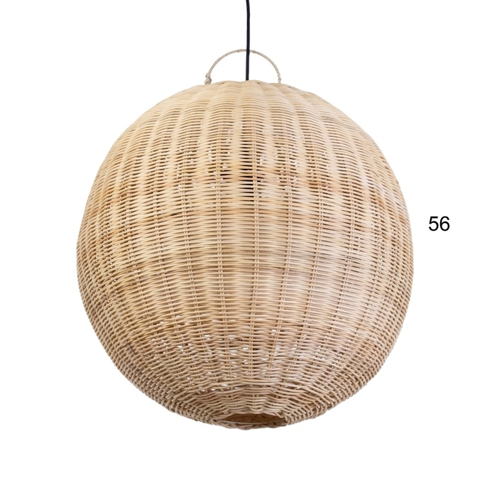 Светильник потолочный из ротанга Светильник потолочный из ротанга "Хуан" 1х120Вт, Е27, 50х50х50 см