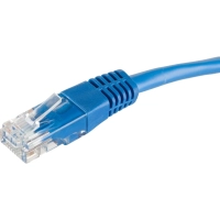 Патч-корд BigTech OPCC016 UTP CCA кат.5e/3м/литой/многожильный (синий)