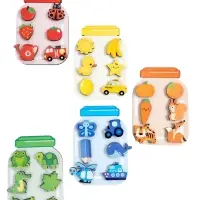 Игра развивающая на липучках "Цвет в банке" 06001