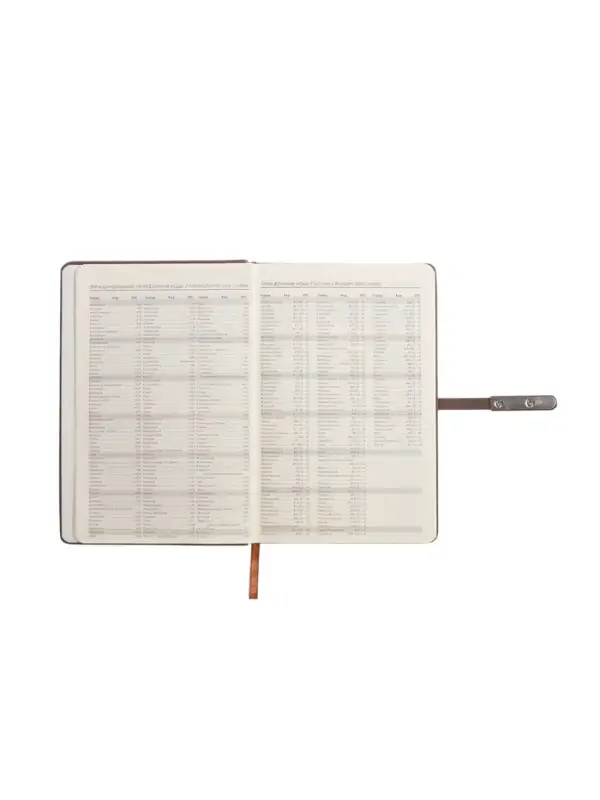 Ежедневник недатированный формат А5, с хлястиком, 112л, линия, пвх, Узор Коричневый Ежедневник недатированный формат А5, с хлястиком, 112л, линия, пвх, Узор Коричневый