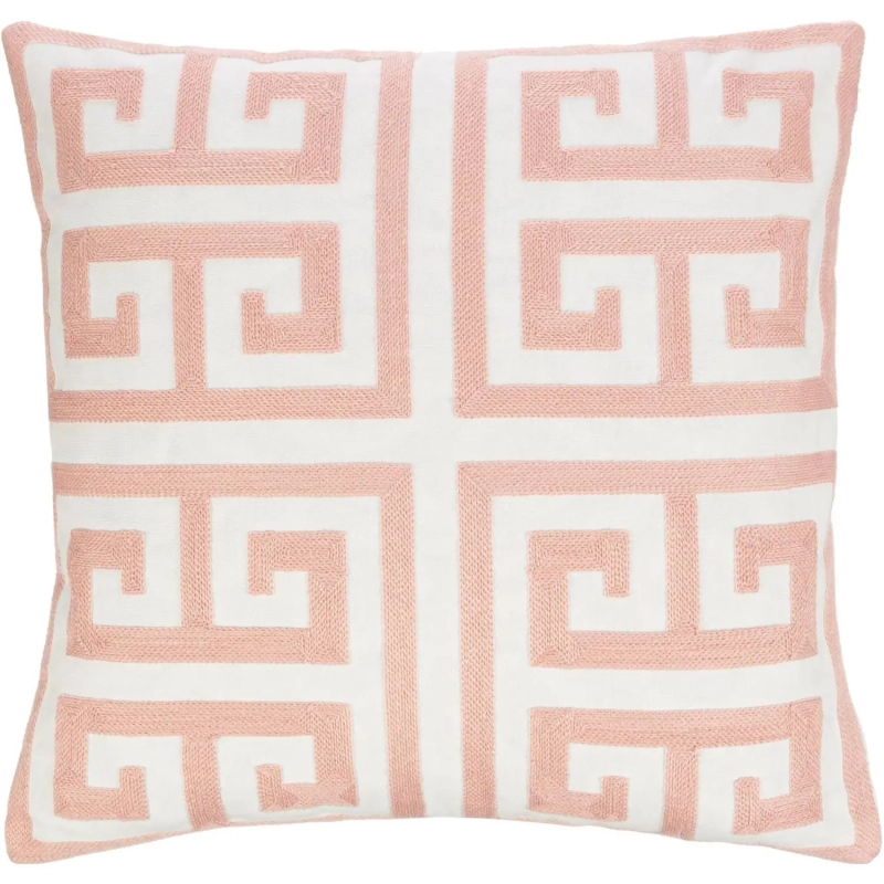 Наволочка декор. Luscan 45х45, 2шт/уп, геометрия розовый