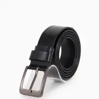Ремень мужской &laquo;Великан&raquo; для полных, ширина 3.8 см, винт, пряжка металл, чёрный