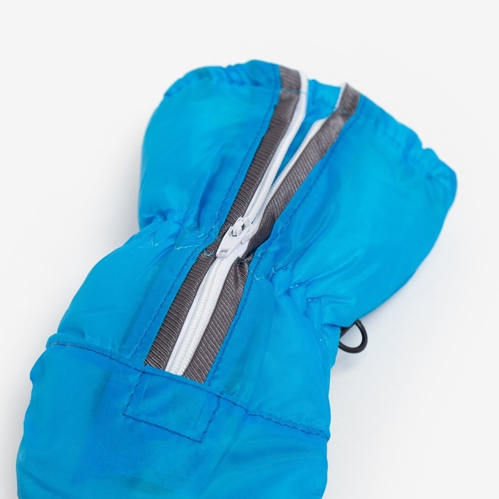 Варежки зимние детские MINAKU, цв.голубой, р-р 16-17 (20 см) Варежки зимние детские MINAKU, цв.голубой, р-р 16-17 (20 см)