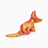 3Д - печатная игрушка &laquo;Котёнок&raquo;, подвижная, цвет МИКС