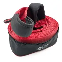 Трос буксировочный (усиленный) AVS EXPERT ST-205S 20т 5м.петли (сумка)