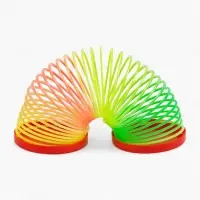 Funny toys Пружинка радуга "Новогодняя лошадка", цвета МИКС, d.-5см