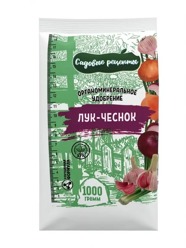 Комплексное органоминеральное удобрение &laquo;Лук-чеснок&raquo;,1 кг, &laquo;Буйские удобрения&raquo;
