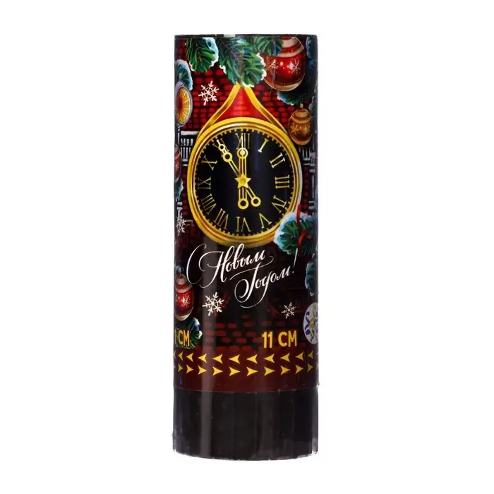 Хлопушка пружинная поворотная &laquo;С Новым годом!&raquo;, 11 см