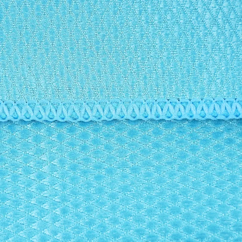 08 Салфетка микрофибра сверхплотная для чистки стекол AVS MF-6107 (35х40см)(1шт)