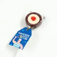 Леденец на палочке суши &laquo;Каждый моряк мечтает о суши&raquo;, вкус: мультифрукт, 15 г.