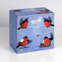 Гирлянда &laquo;Бахрома&raquo; 2.4&times;0.7 м с насадками &laquo;Шарики&raquo;, IP20, прозрачная нить, 108 LED, свечение синее, 8 режимов, 220 В