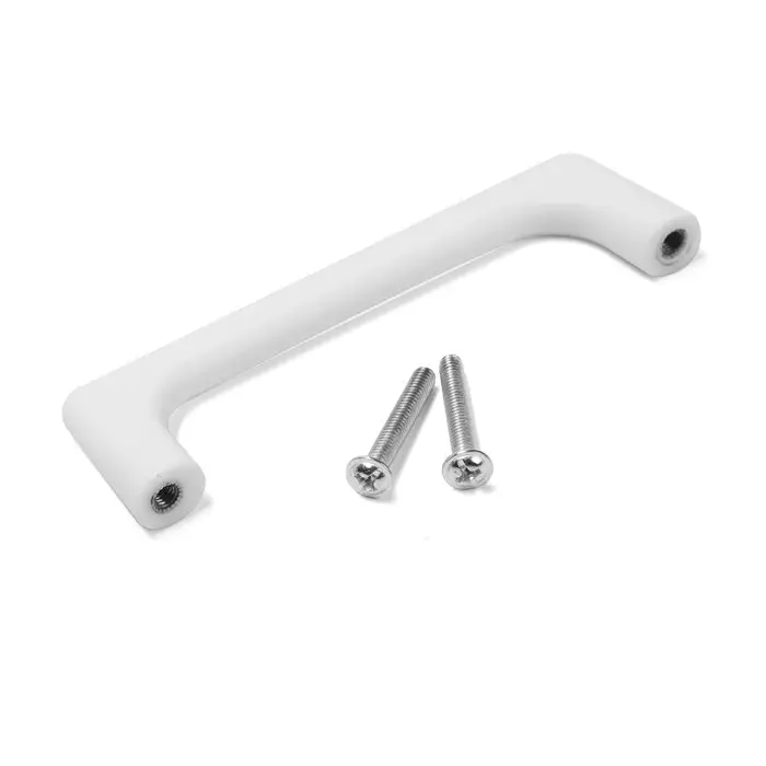 Ручка-скоба CAPPIO PK109, м/о 96 мм, пластик, цвет белый Ручка-скоба CAPPIO PK109, м/о 96 мм, пластик, цвет белый