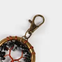 Брелок ловец снов "Великое древо" 19 см, цв. серый Брелок ловец снов "Великое древо" 19 см, цв. серый