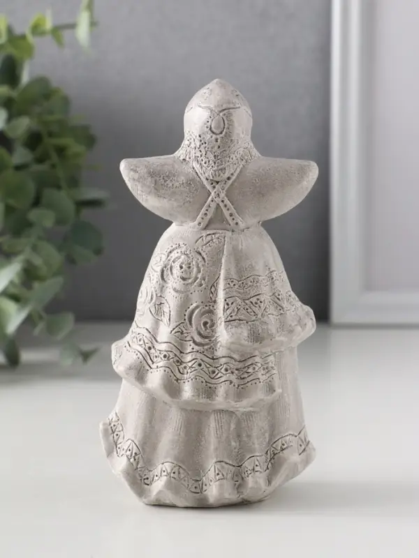 Фигура «Берегиня», 14×7.5×5 см, серая Фигура «Берегиня», 14×7.5×5 см, серая