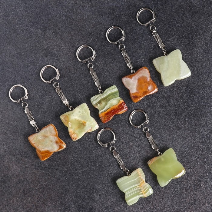 Брелок  Брелок "Цветок", оникс