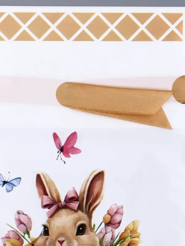 Пакет полиэтиленовый подарочный «Заяц с цветами», с завязками, 15×23 см МИКС Пакет полиэтиленовый подарочный «Заяц с цветами», с завязками, 15×23 см МИКС