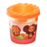 Стакан - непроливайка для рисования &laquo;Мульти-Пульти. Чебурашка&raquo; (полный 250 мл, до уровня 50 мл), с рисунком