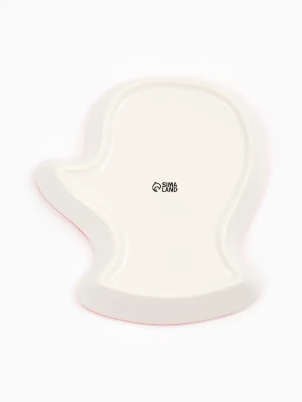 Блюдо керамическое «Волшебного года», 20×17.5×3 см, ручная работа