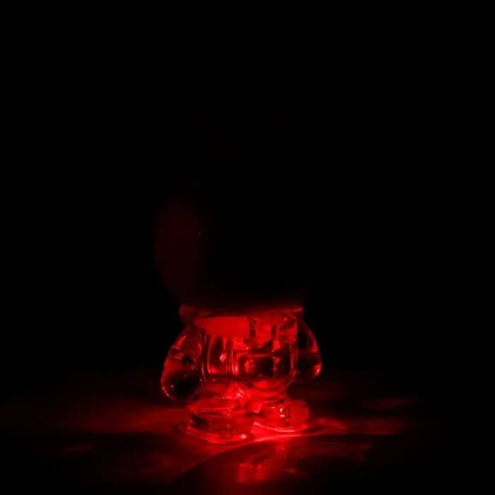 Фонарик брелок для ключей на кольце «Заяц», 3×AG3, МИКС Фонарик брелок для ключей на кольце «Заяц», 3×AG3, МИКС