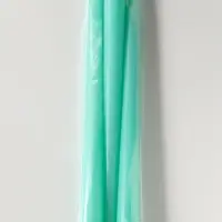 Набор свечей античных 25 см, 3 шт., 58 г, 7 ч, мятный