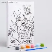 Картина по номерам для детей &laquo;Топотун&raquo;, 21&times;15 см, Бэмби