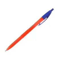 Ручка шариковая ErichKrause R-301 Matic Orange, узел 0.7 мм, автоматическая, стержень синий