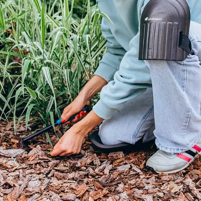 Наколенники защитные, универсальные, 17&times;13 см, чёрные, Greengo