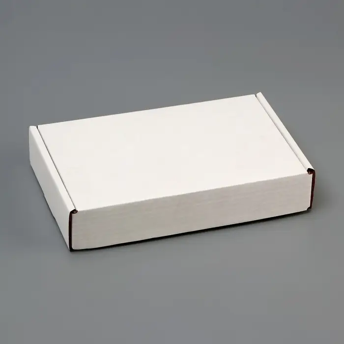 Коробка самосборная, белая, 26.5×16.5×5 см