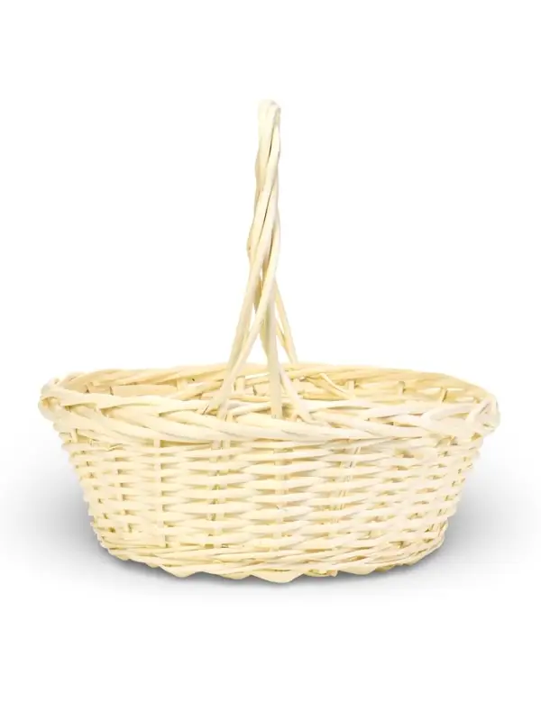 Набор корзин 3 шт ИВА 35x35x14 30x30x12 25х25x11 см ПЛЕТ ручка h=20/18/16 см