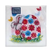 Салфетки бумажные &laquo;Пасхальный подарок&raquo;, 1 слой, 24&times;24 см, 40 шт