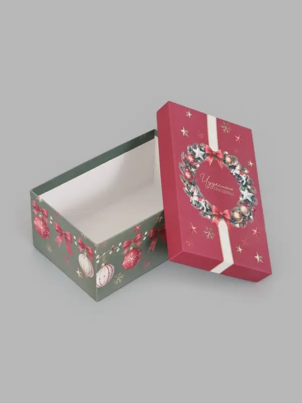 Коробки подарочные 10 в 1 &laquo;Новогоднее настроение&raquo;, 30&times;19&times;11.5 - 12&times;6.5&times;4 см