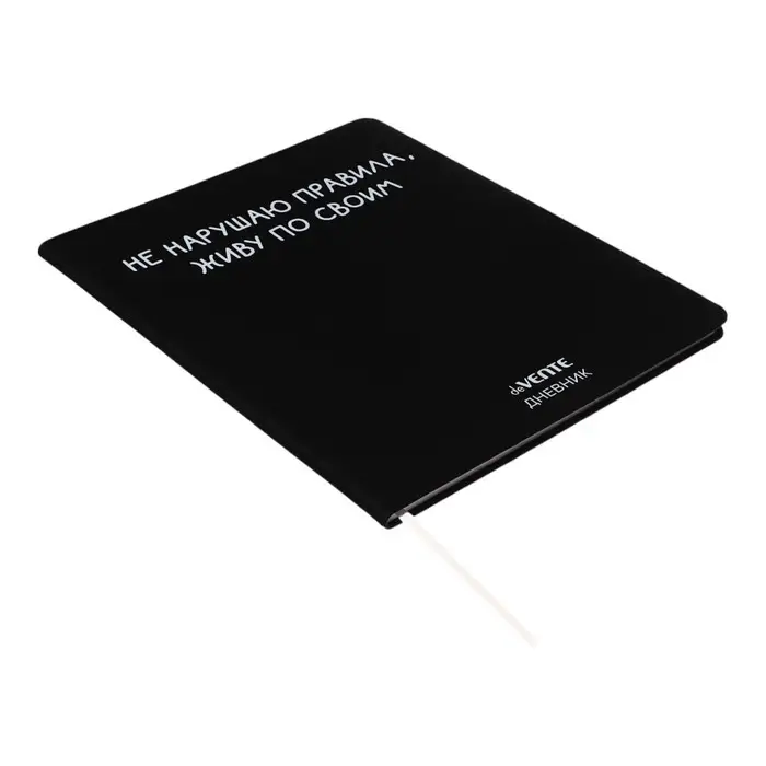 Дневник универсальный для 1-11 класса "Не нарушаю правила", интегральная обложка, искусственная кожа, шелкография, ляссе, 80 г/м2