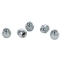 Гайка колесная M12x1,25x25, конус, ключ 21, закрытая, хром для а/м Nissan/Infiniti