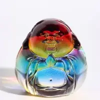 Фигурка из стекла, &laquo;Хотей&raquo;, 6&times;5.5&times;5.5 см, градиент