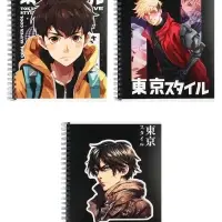 Компл тетр из 3шт 96л кл на гребне Аниме Парень, обл мел карт, офсет (10296911) Компл тетр из 3шт 96л кл на гребне Аниме Парень, обл мел карт, офсет (10296911)