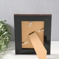 Фоторамка пластик 10х15 см "Гедеон" шоколад с золотом 21х16х2 см