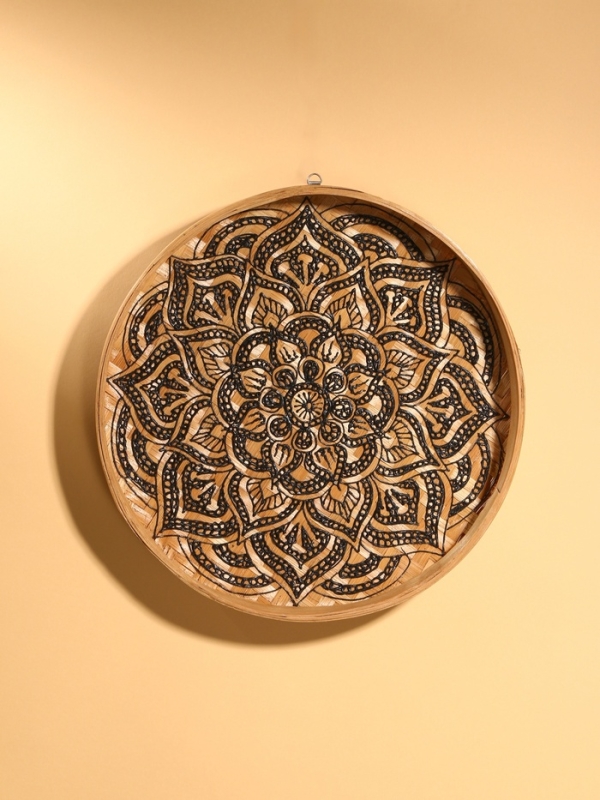 Панно настенное 40 см, бамбук Панно настенное 40 см, бамбук