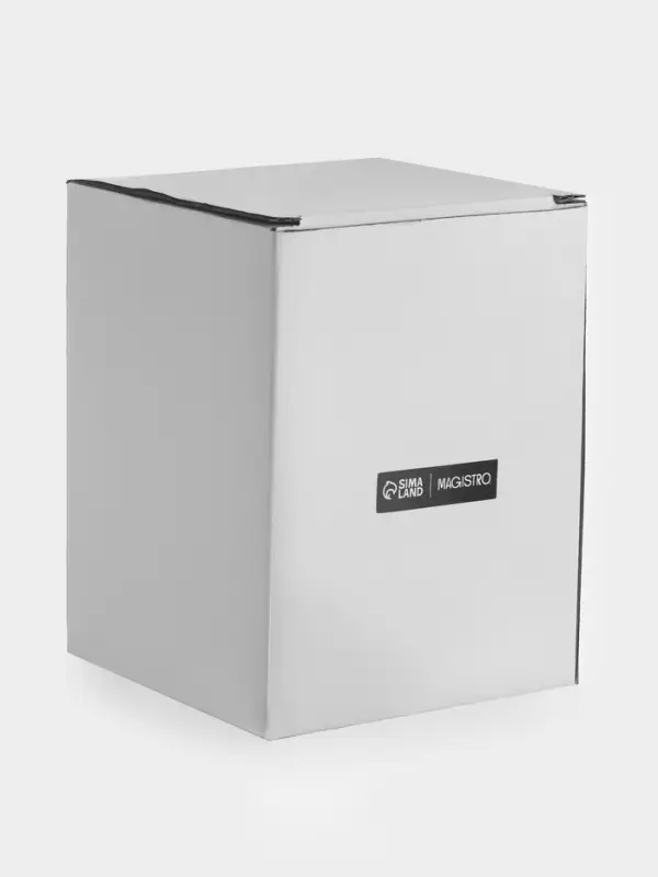 Стакан с двойными стенкам Magistro &laquo;Ромбус&raquo;, 350 мл, 9.2&times;12.5 см, стекло, прозрачный