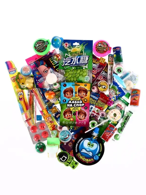 Набор сладостей: конфеты, мармелад, сладости, подарочный набор, 47 шт., 586 г