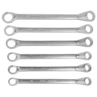 Набор ключей гаечных накидных изогнутых в сумке (6-32 мм) (12 предметов) AVS K2N12M