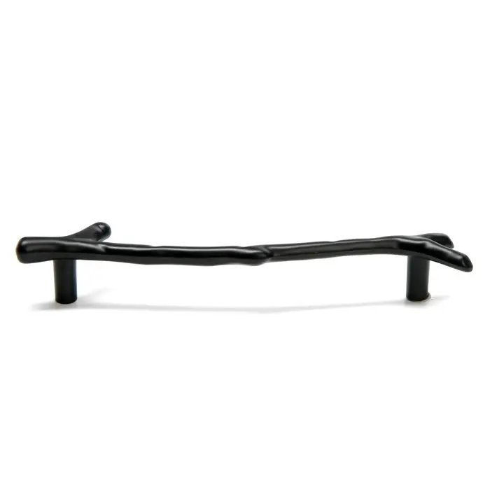 Ручка-скоба CAPPIO RSC009 &laquo;Ветка&raquo;, м/о 128 мм, цвет черный