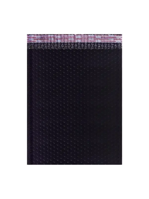 Набор конвертов с воздушно-пузырьковой плёнкой, 23&times;32 см, 10 штук, черные