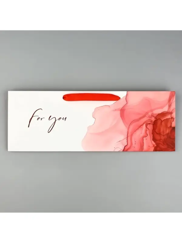 Пакет под бутылку For you, 36&times;10&times;13 см