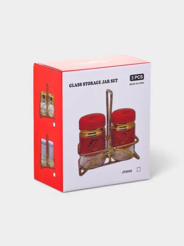 Набор для специй Набор для специй "S&P.Marble", 2 шт, на подставке