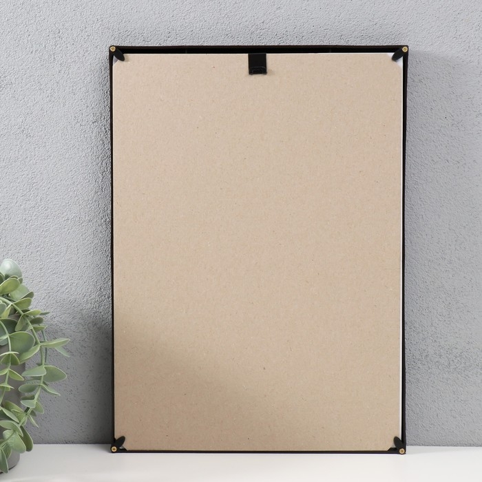 Фоторамка пластик 21х30 см 4 серия, тёмно-шоколадный Фоторамка пластик 21х30 см 4 серия, тёмно-шоколадный