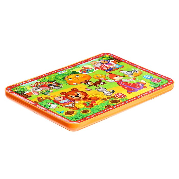 Музыкальный планшет «Мои сказочки», 13 звуков и голосов, 5 любимых сказок Музыкальный планшет «Мои сказочки», 13 звуков и голосов, 5 любимых сказок