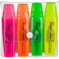 Набор текстовыделителей M&G 1-5мм 4цв AHM21576